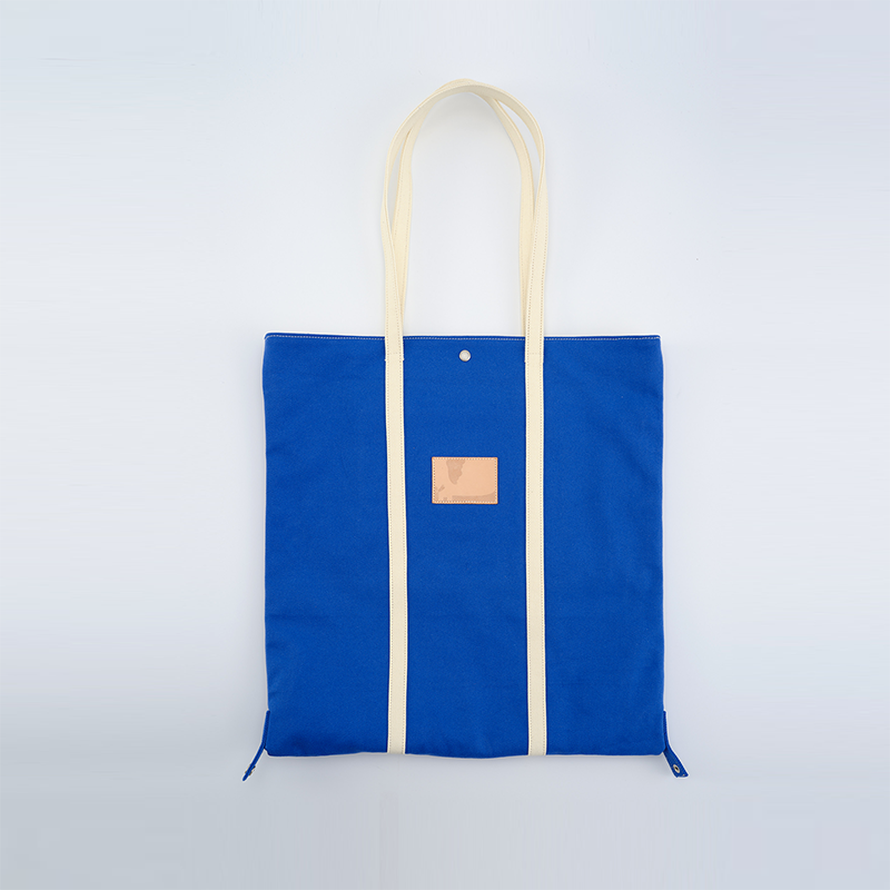 Teto Reve, casual canvas bag, commuter color contrast designer, high-end sense, large-capacity dual-purpose tote bag