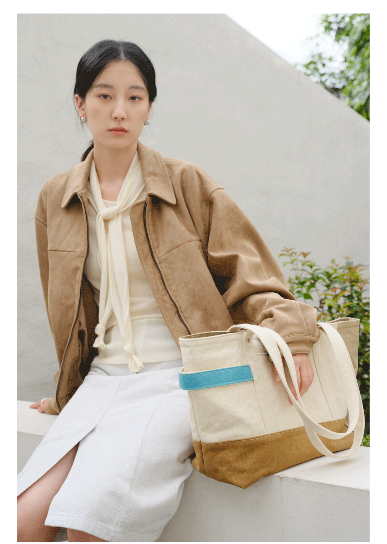 Teto Reve, temperament commuter designer canvas bag, simple atmosphere, relaxation, patchwork tote bag