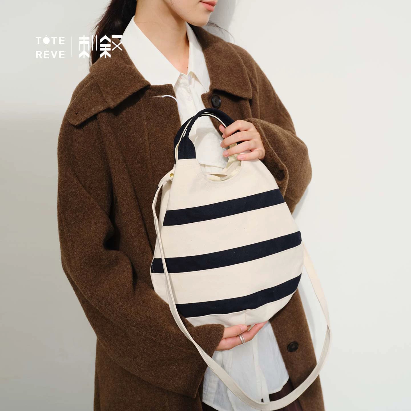 Teto Reve, designer canvas bag, simple temperament, relaxation, versatile egg bag