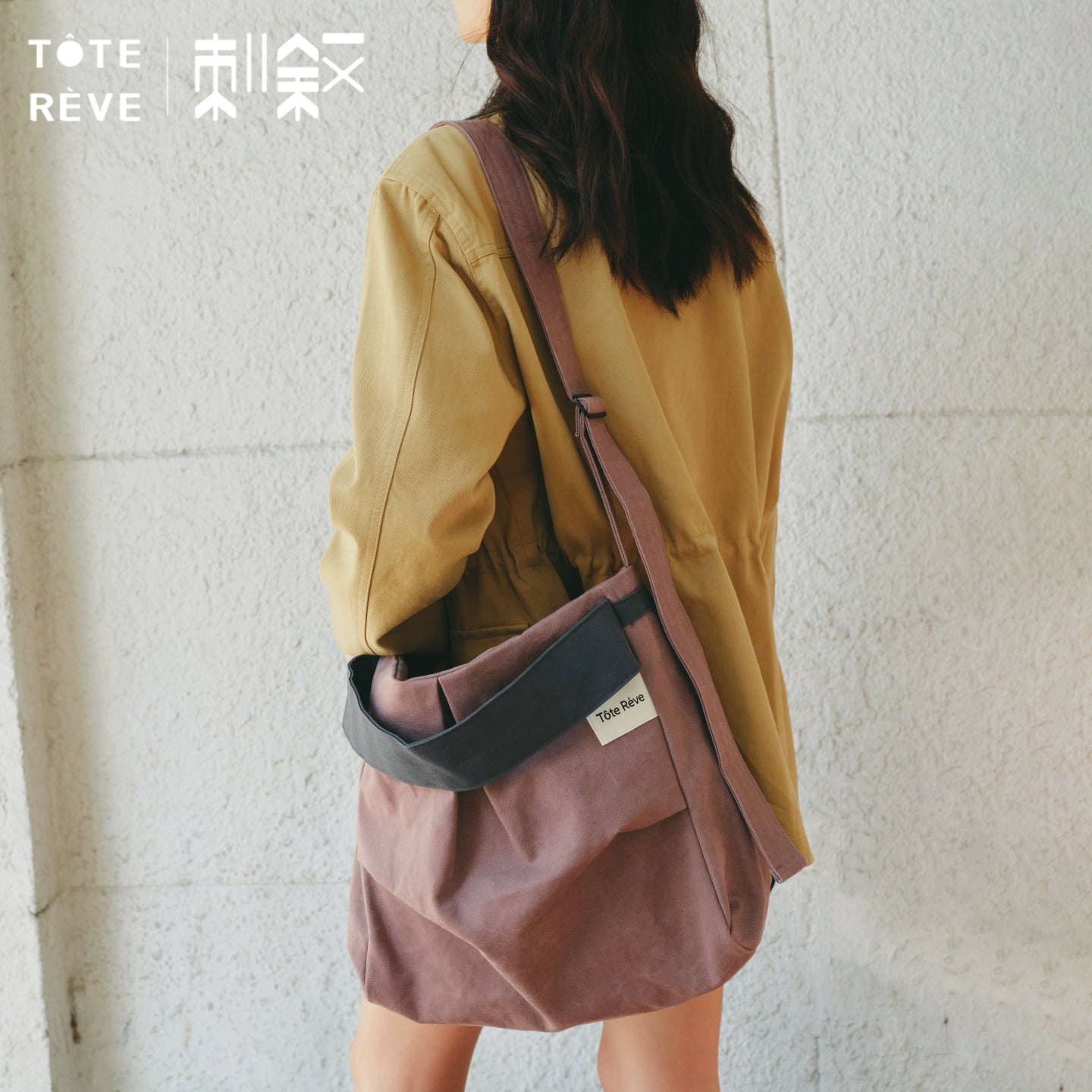 Teto Reve thorn narrative, temperament retro slack messenger bag designer canvas bag commute leisure