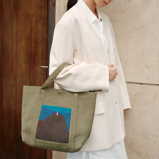 Teto Reve, retro design, lazy color canvas bag, premium commuter versatile