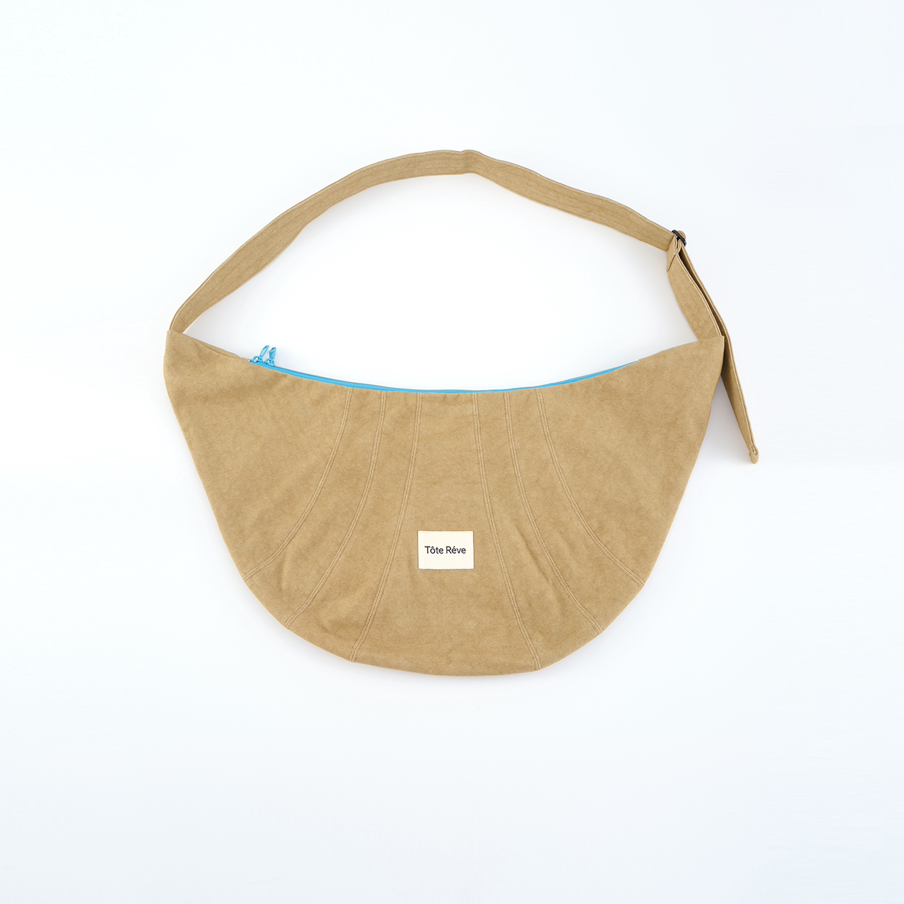 Teto Reve, Slack Messenger Bag Daily Commuter Crescent Tote Canvas Bag Premium Versatile