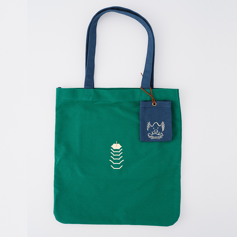 Teto Reve thorn narrative, retro high-end relaxation canvas bag versatile, Nantong's three towers contrasting color versatile