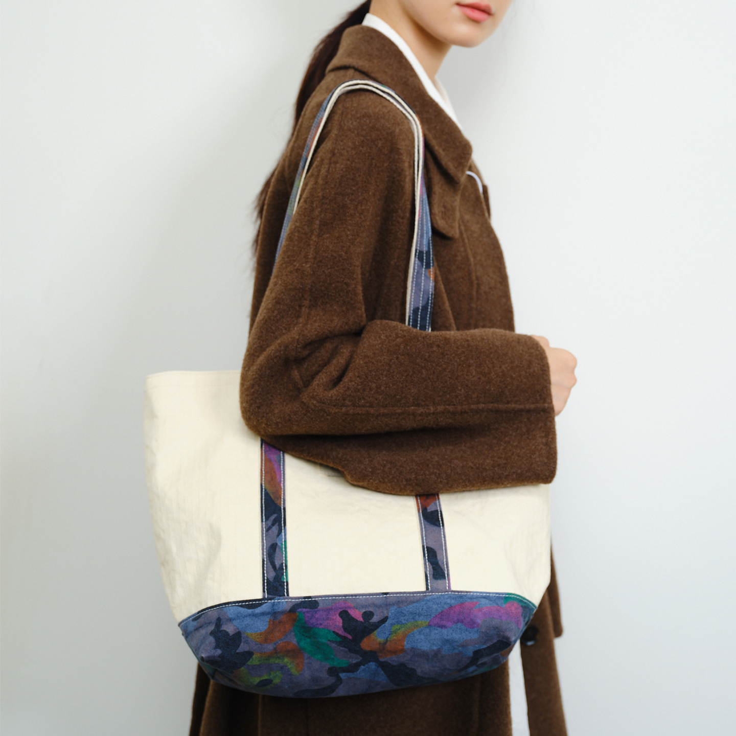 Teto Reve, niche canvas bag, new autumn and winter fashion tote bag, commuter high sense