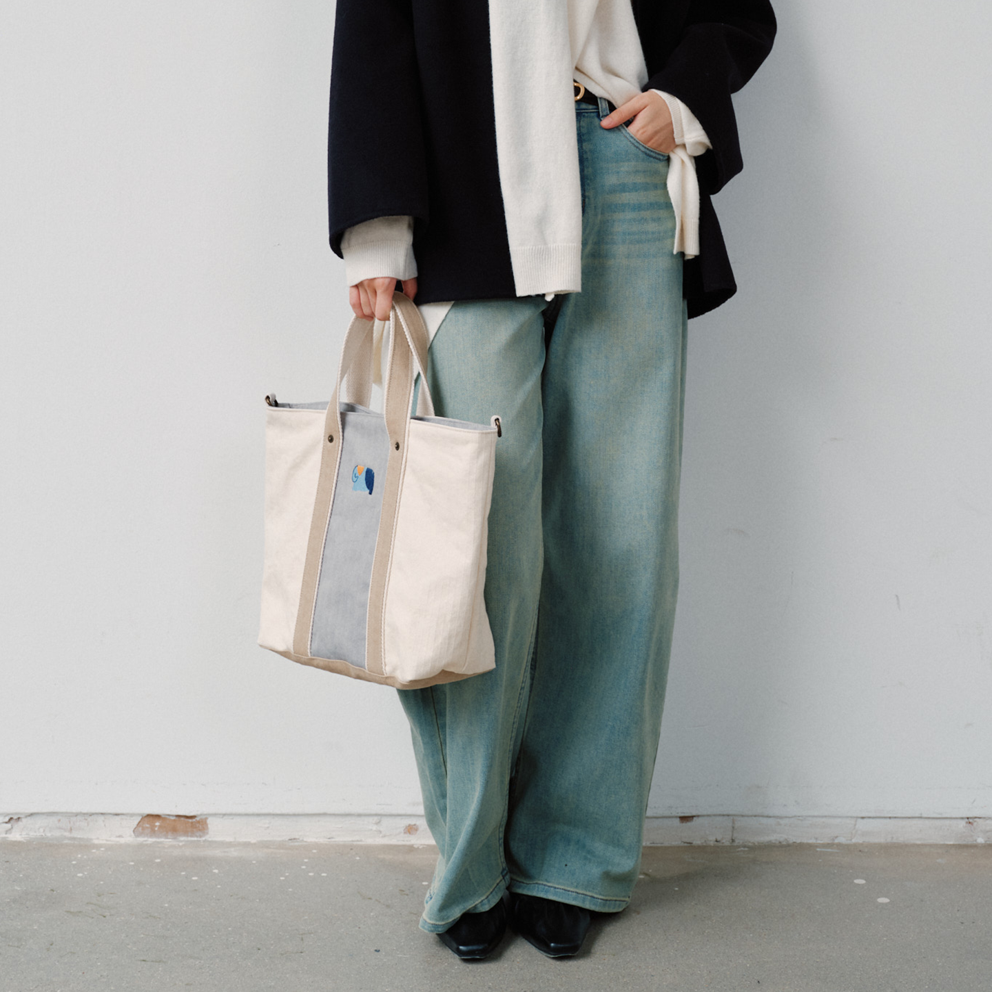 Teto Reve thorn narrative, casual art canvas bag, autumn and winter commuting, high-end, large-capacity embroidery