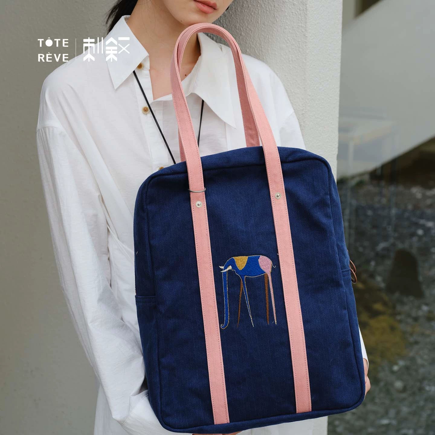 Teto Reve, Designer Canvas Bag Commuter Slack Boston Bag Autumn and Winter