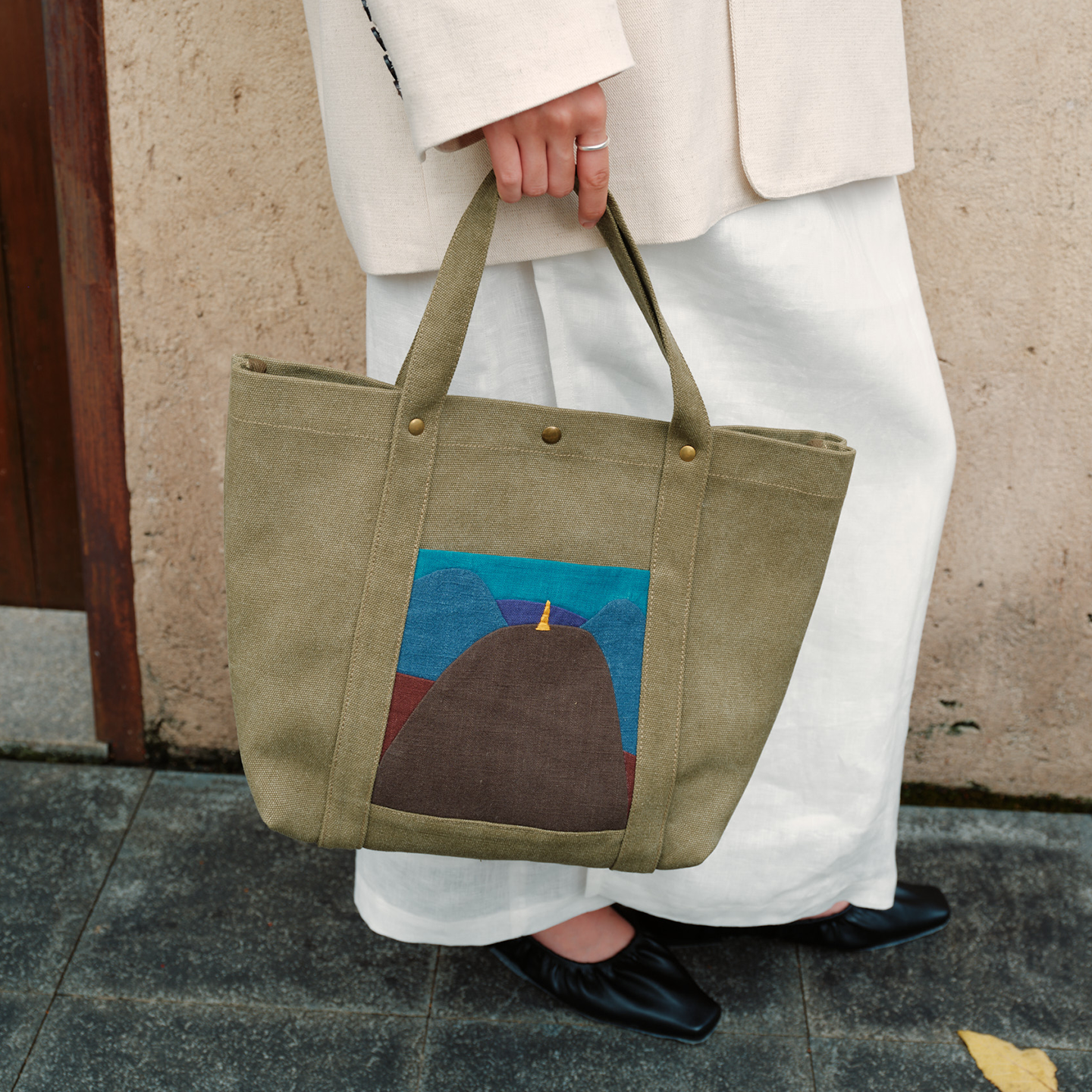 Teto Reve, retro design, lazy color canvas bag, premium commuter versatile