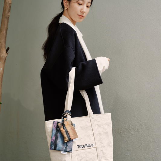 Teto Reve thorn canvas bag new casual niche design double tito bag high sense