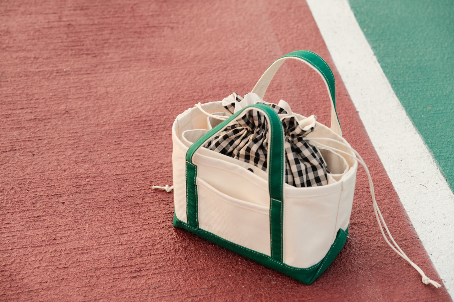 Custom Tote Insert Organizer – Drawstring Bag Liner for Boat and Tote